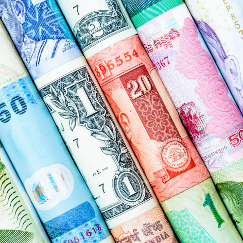 Representative image of Multiple currencies